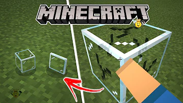 Como minerar vidro no Minecraft?