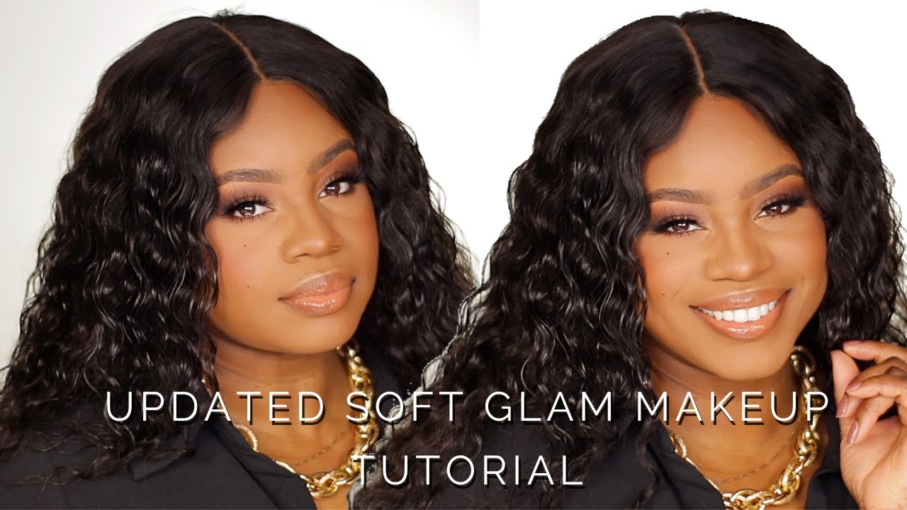 Updated SOFT GLAM Makeup Tutorial Brown Skin & Dark Skin YouTube