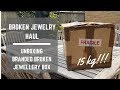Broken Jewelry Haul - 15KG | Unboxing broken jewellery from brand shop!