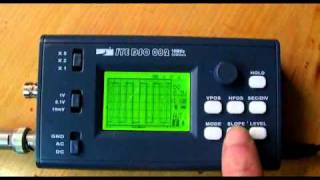 JYETech DSO082 Demo - Frequency Sweeping Signal
