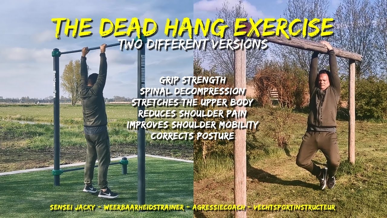 The Dead Hang Spinal Posture Correction Shoulder