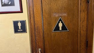 The Historical Sebastiani Theatre Men’s Restroom Full Shoot!