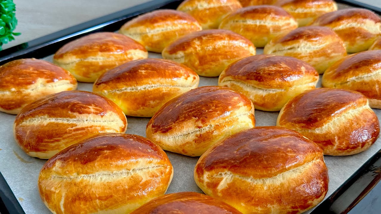 PİŞMESİYLE BİTMESİ BİR OLDU😋PUF PUF KABARAN POĞAÇA TARİFİ💯#poğaçatarifi
