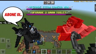 skibidi tuvalet VS kameraman savaşı Minecraft modları