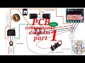 Inverter AC PCB Components diagram and complete diagram lecture PART#1