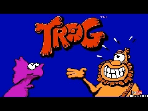 Trog  Walkthrough/Gameplay [NES] HD 1080p 60fps