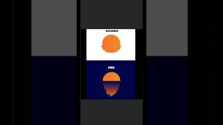 Adobe Illustrator 2024 Tips - How Create Sunset Reflection Like a PRO! #shortsfeed #shorts #ytshorts
