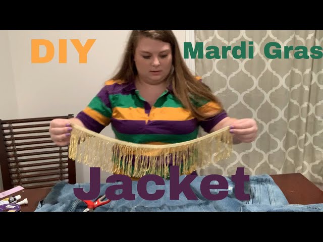 Ms. Mardi Gras| Fringe Blazer | dollbabyfashion