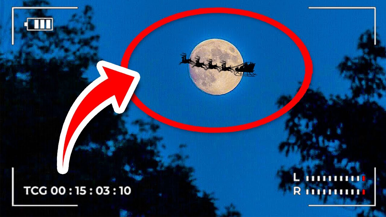 25 Times Santa Claus Caught on Camera in the SKY YouTube
