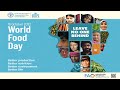 WORLD FOOD DAY 2022 OCTOBER 16TH