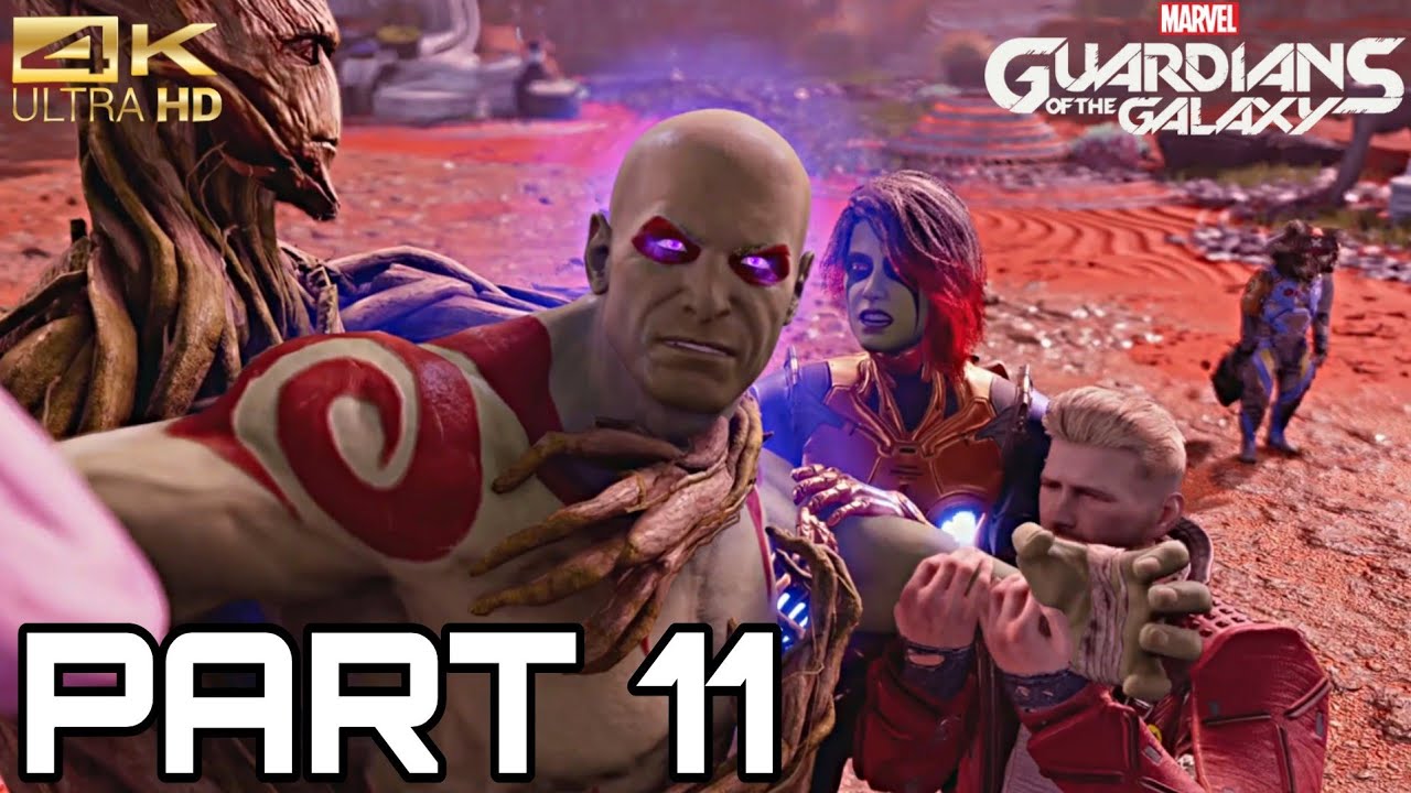 MARVEL'S GUARDIANS OF THE GALAXY Gameplay Walkthrough Part 11 FULL GAME ...