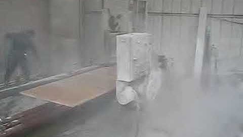 WANLONG MBJ-10D edge polishing machine for stone edge profiling