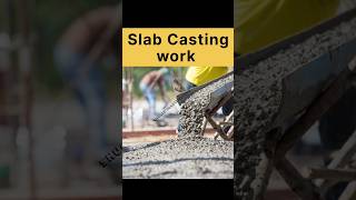 Slab casting concrete cement mixer working youtubeshortsshortfeedviral