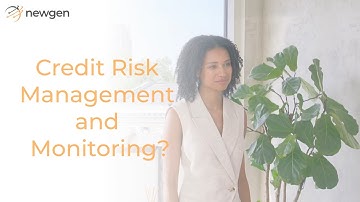 How does agentic AI help with credit risk management and monitoring | Newgen Software
