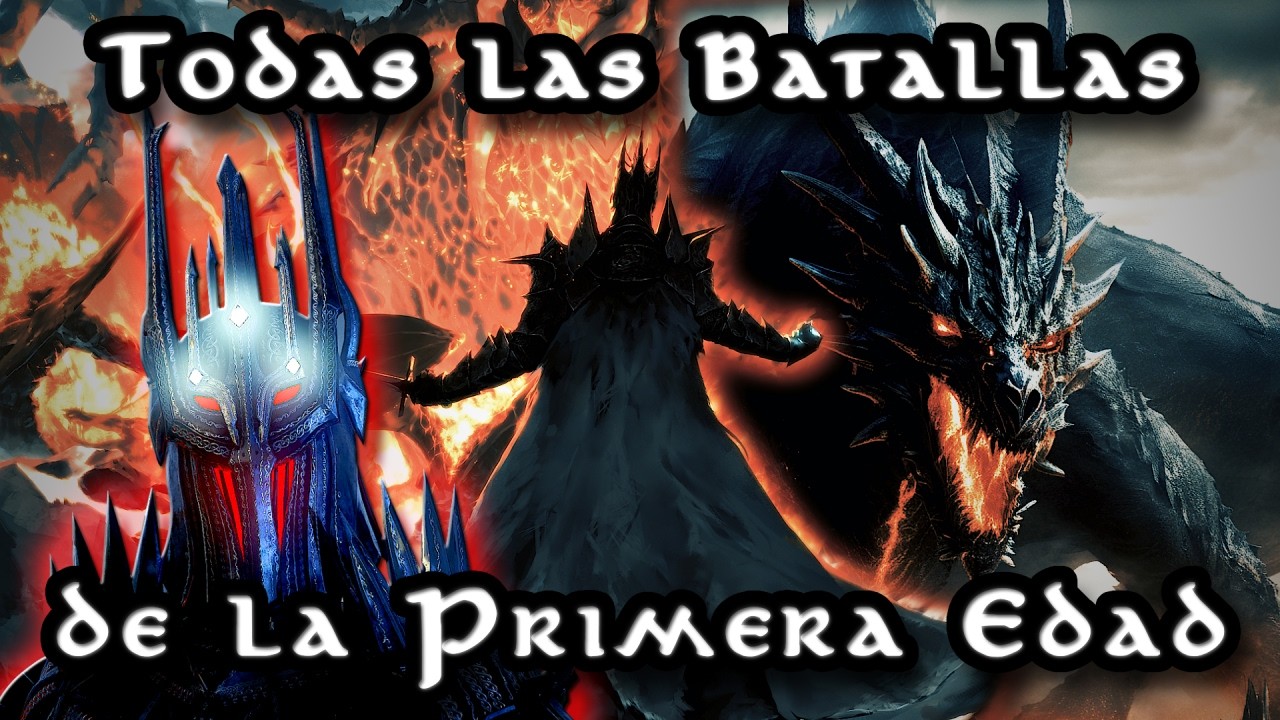 El Señor de los Anillos: Todas las Batallas de la Primera Edad Explicadas (Documental Animado) 4K