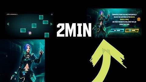 THE PUZZLE EVENT FREE FIRE || HOW TO COMPLETE THE PUZZLE EVENT || MOCO PUZZLE EVENT FREE FIRE