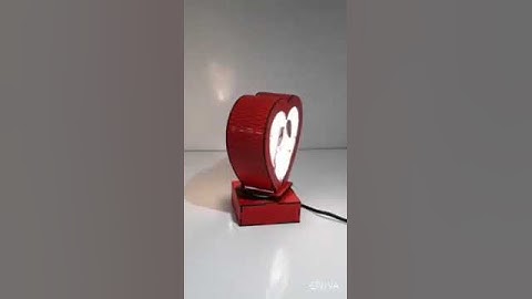 Customize heart rotating lamp🔥contact 7008672282 for order