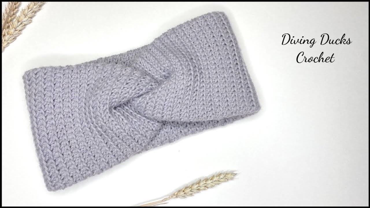 BEST Bernat Yarn Headband? Crochet Headband Tutorial 