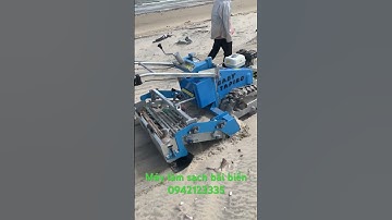 Máy sàng cát làm sạch bãi biển #báogiámáysàngcát #máylàmsạchbãibiển #maysangcat