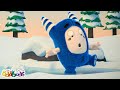 Don't Slip! | Oddbods - Sports &amp; Games Cartoons for Kids