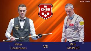 3-Cushion Billiards | Dick Jaspers vs Peter Ceulemans | Carom 3C