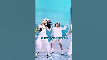 Top 10 Most Popular Blackpink Songs Blackpink Popular Songs Ytshorts Video Kpop 