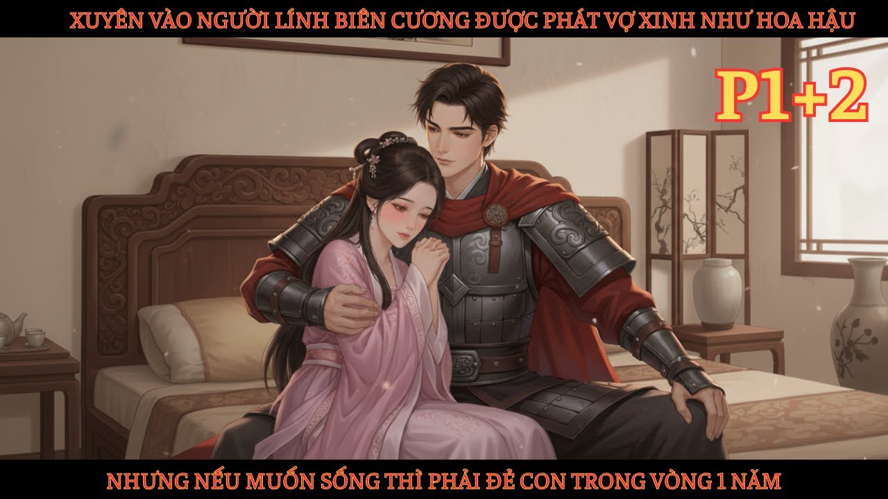 XUYÊN VÀO LÍNH BIÊN CƯƠNG ĐƯỢC PHÁT VỢ XINH NHƯ HOA HẬU NHƯNG MUỐN SỐNG PHẢI ĐẺ CON TRONG 1 NĂM-P1+2