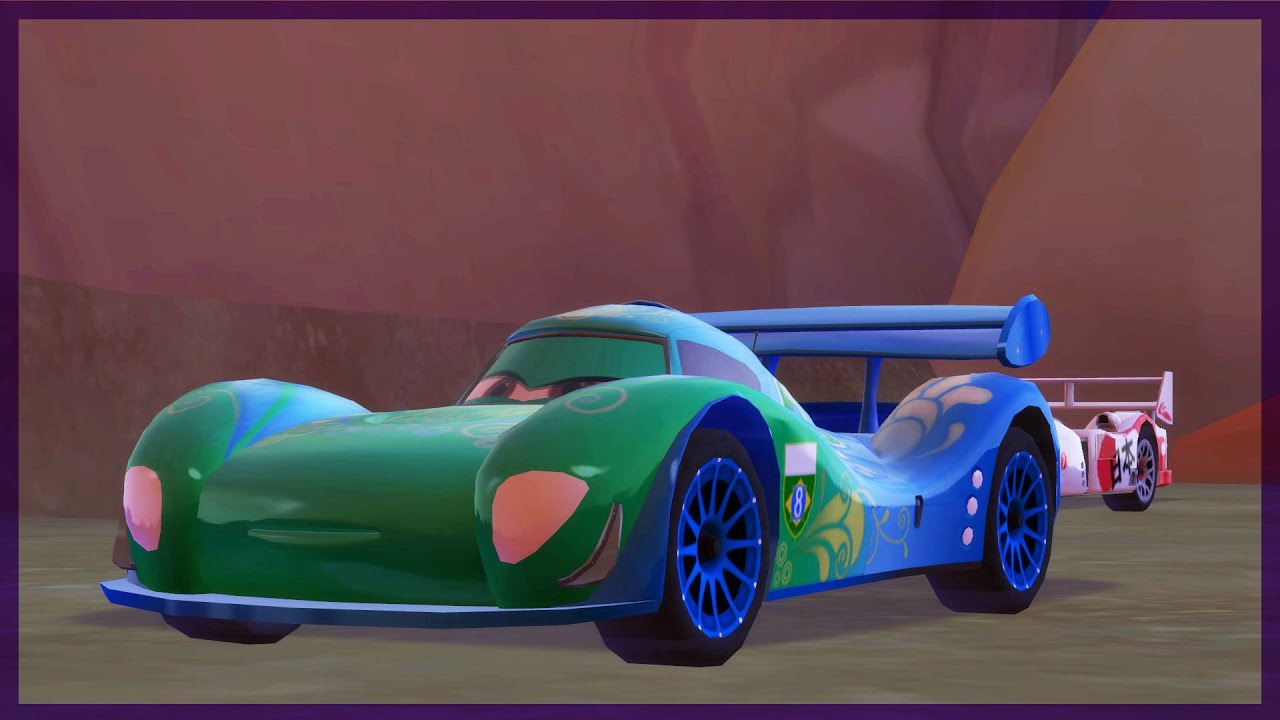 Cars 2 The Video Game Carla Veloso Canyon Run YouTube