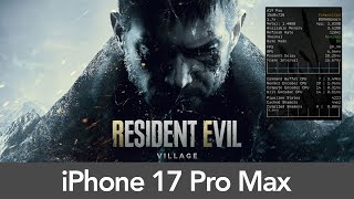 iPhone 17 Pro Max Resident Evil Village - Performance