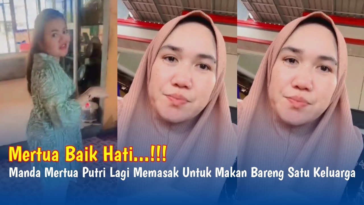 Manda Mertua Putri Isnari Lagi Memasak Untuk Makan Bareng Satu Keluarga