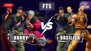 Harry vs Glowing Serf | FT5 | The King of Fighters XV Exhibition Match