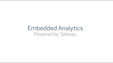 What is embedded analytics?