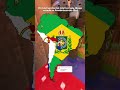 o comentário com mais likes muda a América do Sul - pt 10 #southamerica #map #shorts #fyp