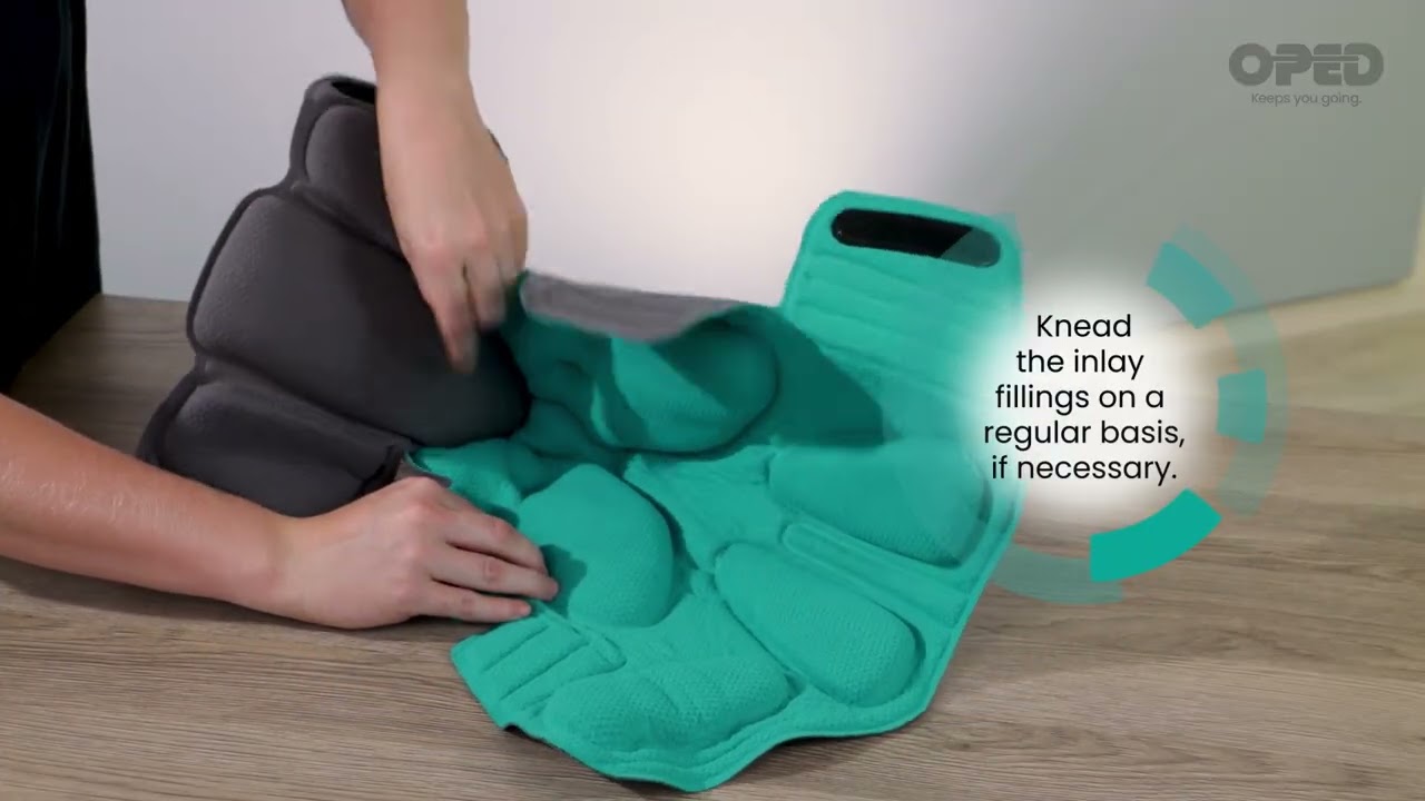 How to handle swelling or pressure points in the ankle area 