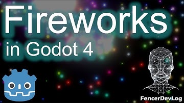 Godot 4: Learn to code a shader with fireworks (tutorial)