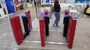 Fast speed wing barrier gate automatic swing turnstile Karsun