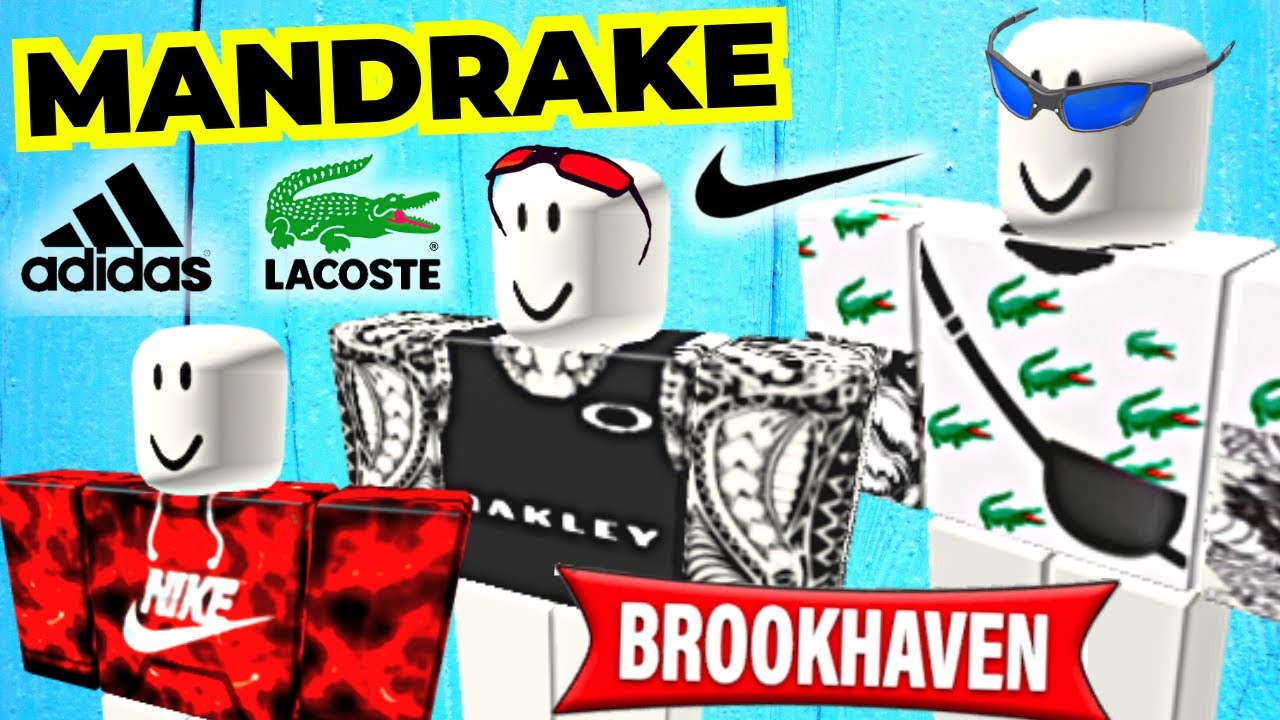 Pegue GRÁTIS Roupas MANDRAKE Secretas no Brookhaven - Roblox 