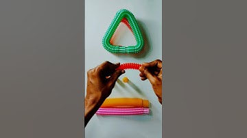 Relaxing and Creating ASMR POP-TUBE #asmr #satisfyingvideos #relaxing #oddasmr #insideout #creative