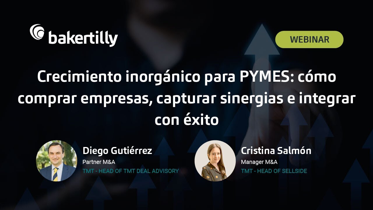 Crecimiento inorgánico para PYMES | Cómo comprar empresas y crear sinergias