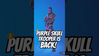 Purple Skull Trooper Returns To The Item Shop