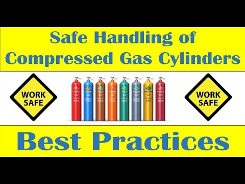 Safe Handling of Gas Cylinders | Compressed Gas Cylinder Safety | Handling Gas Cylinders Safely