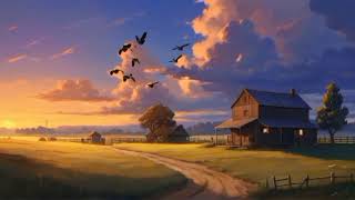 Dusk Serenade: Lofi Melodies in the Countryside