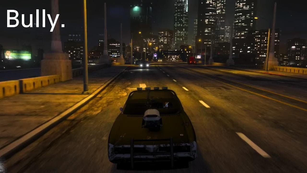Grand Theft Auto V - Car Bullying