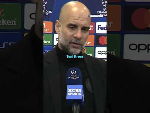 Pep Guardiola shows love to Real Madrid 🔥