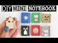 DIY MINI NOTEBOOKS PART 2 - Easy & Cute Designs!