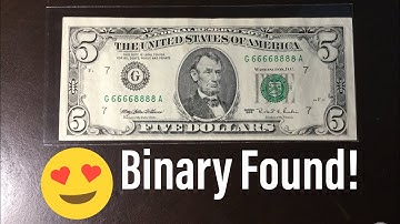 Found A 1995 $5 Binary Note In My Change?
