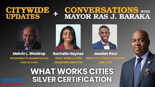 Conversations with Mayor Ras J. Baraka | What Works Cities Silver Certification Wealth