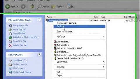How to Open a .Zip File Without Winzip