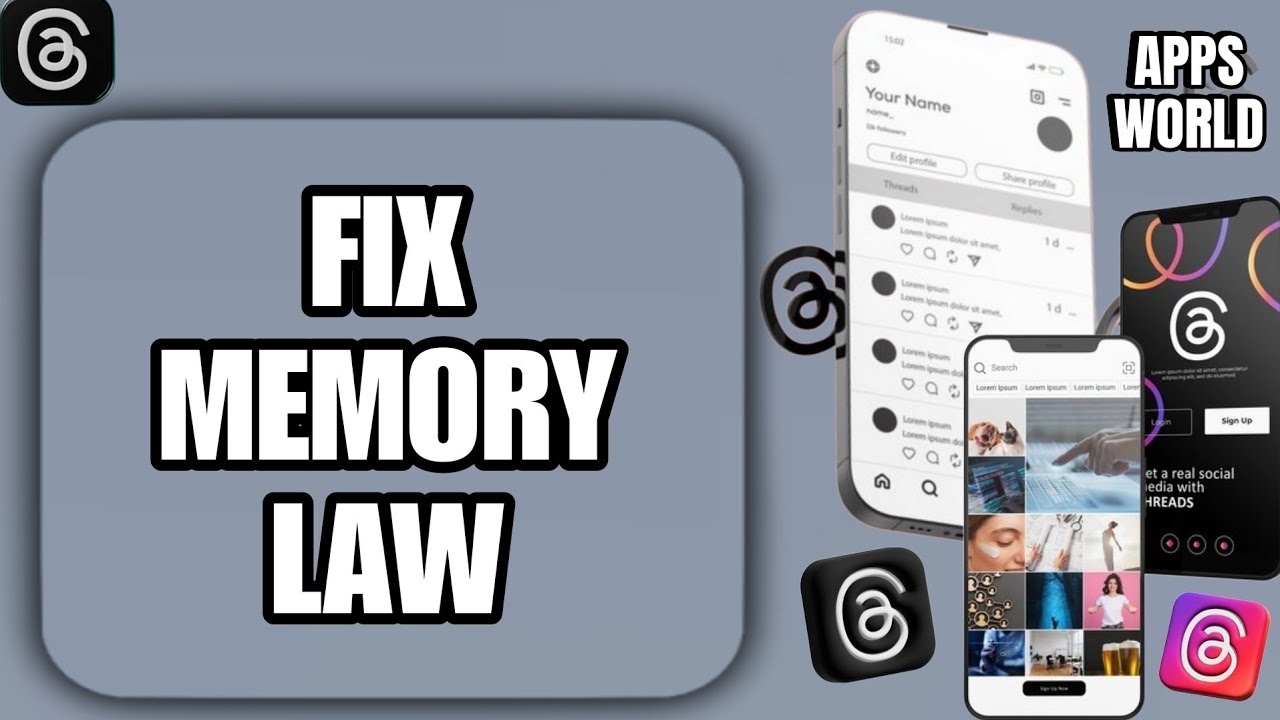 How To Fix Memory Law On Threads App - YouTube