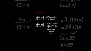 İçler Dışlar Çarpımı